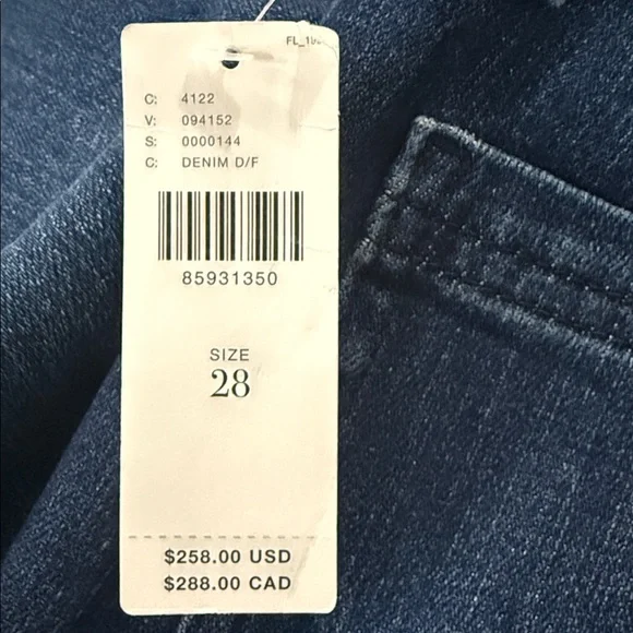 Frame Le Crop Mini Crop Mini Boot Denim Jeans - Picture 9 of 12